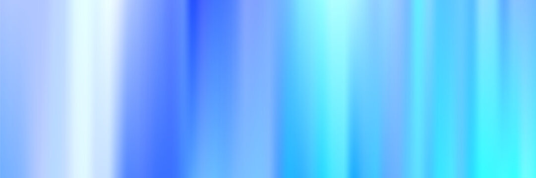  Holographic gradient background with iridescent pastel hues. Soft blue chrome foil texture creates dreamy aurora effect. Perfect for modern design projects and creative backdrops.