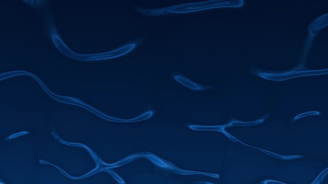 abstract looping animation of glass material, wavy motion as background