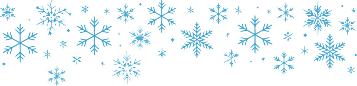 Snowflake header for layouts