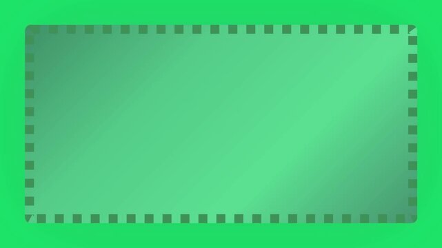 Gradient Element Animation Stock Video on Green Screen Background
