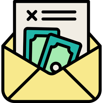 Severance pay icon
