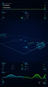 A professional cyber-sports telemetry overlay showing Strategic Free Kick Curved Shot Vector Analysis visualizing a technical f...
