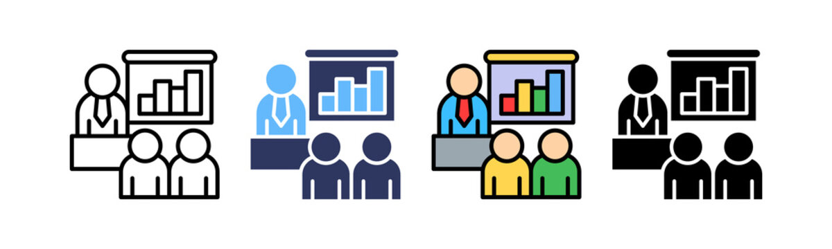 Corporate Training multiple icon