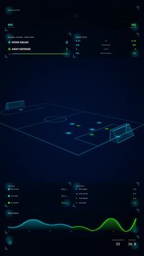 A professional cyber-sports telemetry overlay showing High-Press Defensive Block Zonal Control featuring portrait-oriented defe...
