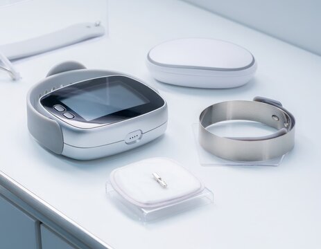 Wearable health monitor device array &mdash; continuous glucose monitor, ECG patch, bl