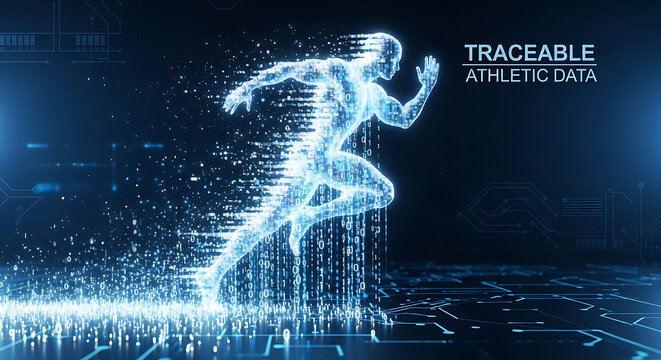 Digital Athlete Running with Traceable Data for Sports Analytics