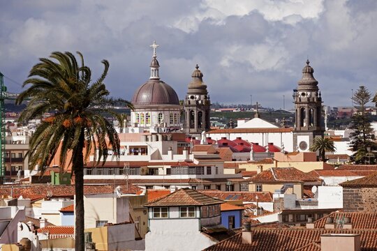 Townscape San Cristobal de La Laguna, Tenerife, Canary Islands, Spain