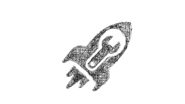 Sketch quick fix icon animation - smooth progressive reveal