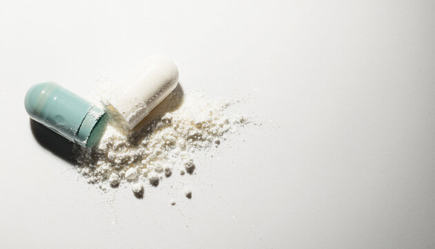 International Day Against Drug Abuse and Illicit Trafficking A broken capsule spills its contents, symbolizing the devastating impact of addiction and illegal substances