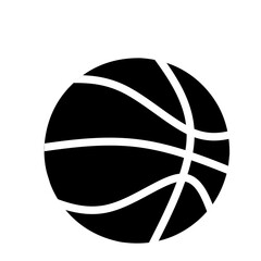 Hand Drawn Basketball Silhouette Sport Game Doodle Illustration © King Vector