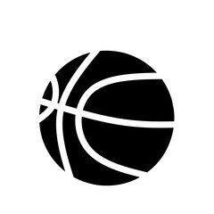 Hand Drawn Basketball Silhouette Sport Game Doodle Illustration © King Vector