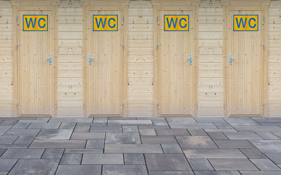 Einfache Toiletten	
