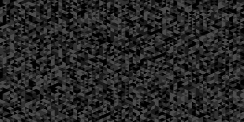 Fototapeta premium abstract geometric shape mosaic wall seamless pattern triangle. Seamless geometric pattern low polygon backdrop background. Gray diamond overlap polygonal background. 