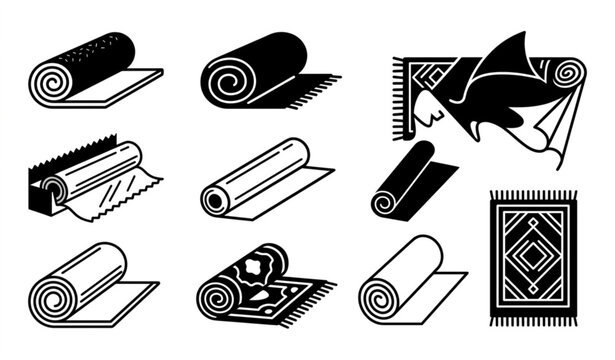 Carpet and rug installation tools and materials