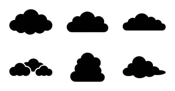 Black Cloud Silhouettes Collection