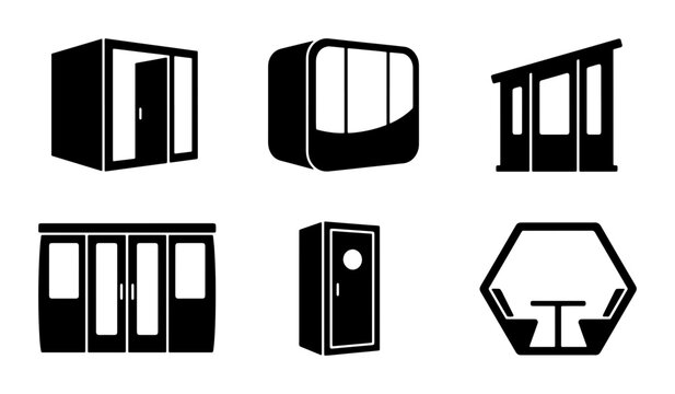 Modern Pods and Booths Collection