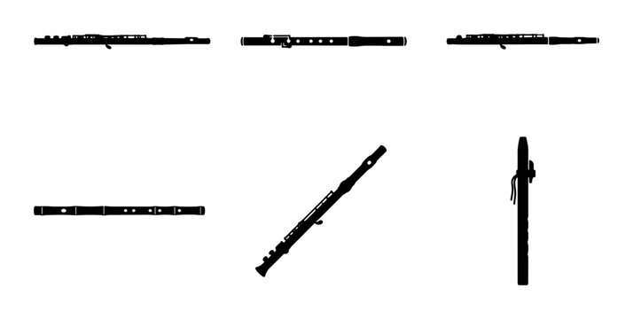Musical Instrument Flute Collection