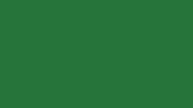A green background with white border and an image of screen splash water on splashing it black green screen  frame expression layers design illustration