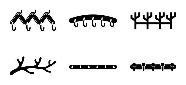 Various hook rack designs and styles