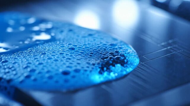 Abstract Fluid Dynamics: A Macro Perspective Of Viscous Liquid Interactions In Motion