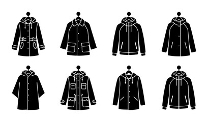 Collection of Hooded Jackets for Men and Women © Rakib