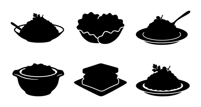 Food Silhouette Collection
