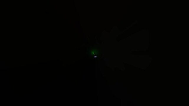 Bright glowing flashy lights animation