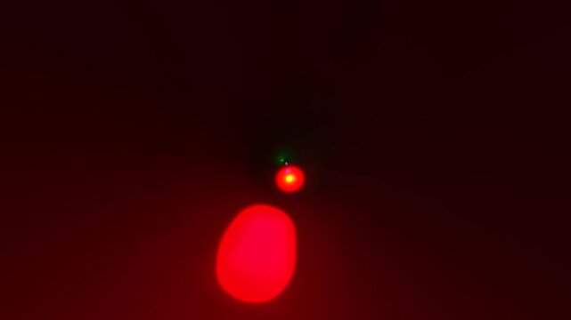Bright glowing flashy lights animation