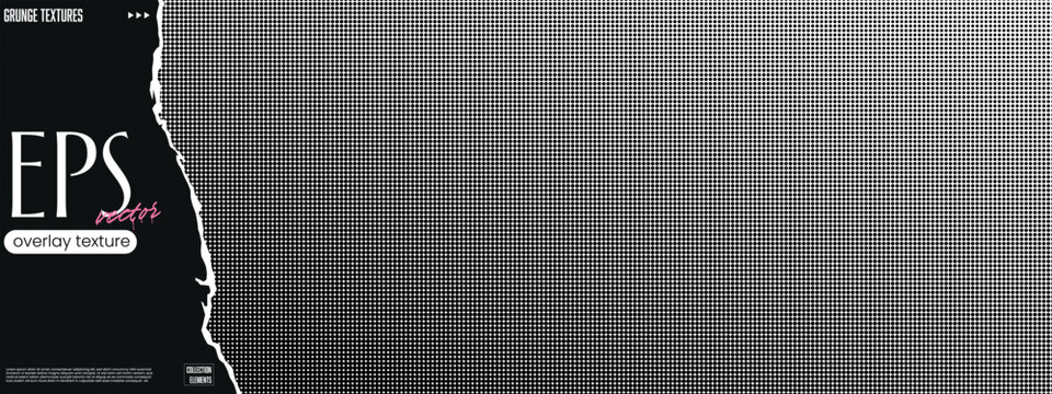 Halftone texture overlay for risograph monotone hal and honeycomb noise checkerboard. Xerox trace duotone for illustration edge brush and dither 2020s check. Geometric image rock vibe for ground.