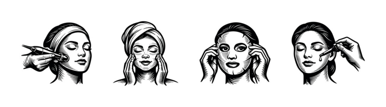 Skincare routine steps for a healthy and glowing complexion