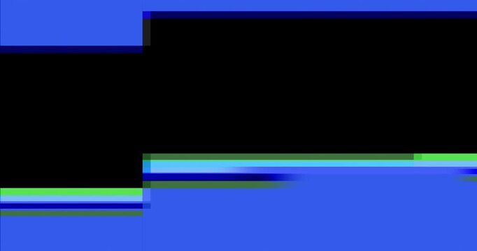 Data Stream Screen Damage with Digital Corruption Effects