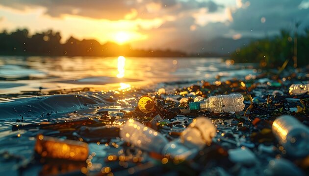 A somber reflection on environmental degradation and the consequences of human action.
