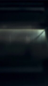 Operation of camera matrix shutters. Macro shot. Filmed on a high-speed camera at 1000 fps. High quality FullHD footage