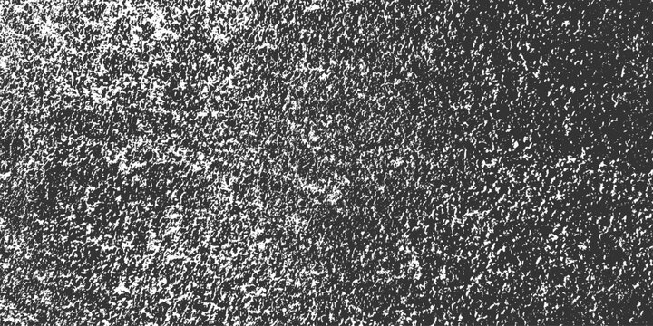Grain texture background distressed splotch vector dense halftone layout. Abstract retro noise, rough black white grit, old dirty scratch effect overlay. Vintage worn material canvas.