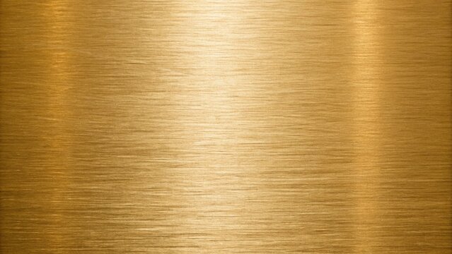brushed gold metal texture seamless background with linear grain