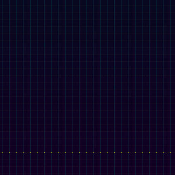 Abstract dark blue digital grid pattern with cyan lines and yellow highlight nodes for tech illustration