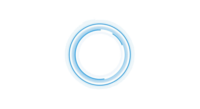 Close up of blue ring.