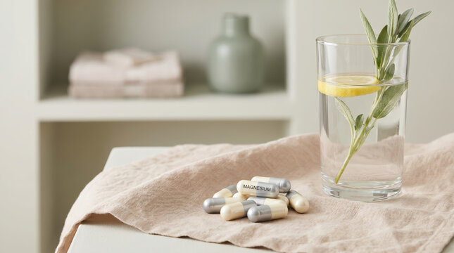 Magnesium supplements for wellness and relaxation
