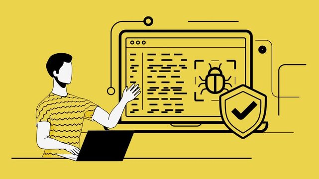 Quality Assurance and Bug Testing Motion Graphics