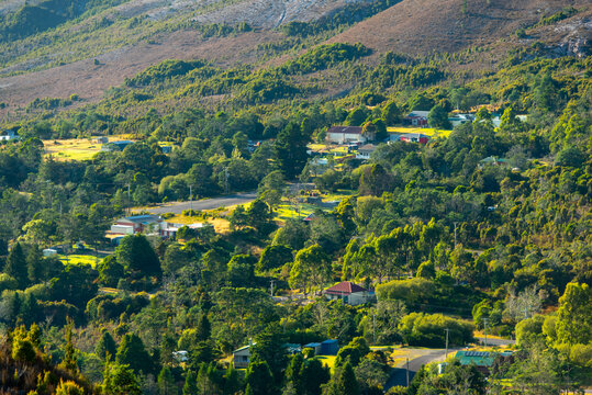Town of Gormanston in Tasmania - Australia
