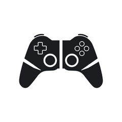 vector logo icon of a modern gaming controller merged with a shield .eps © MDSHAMSUDDIN