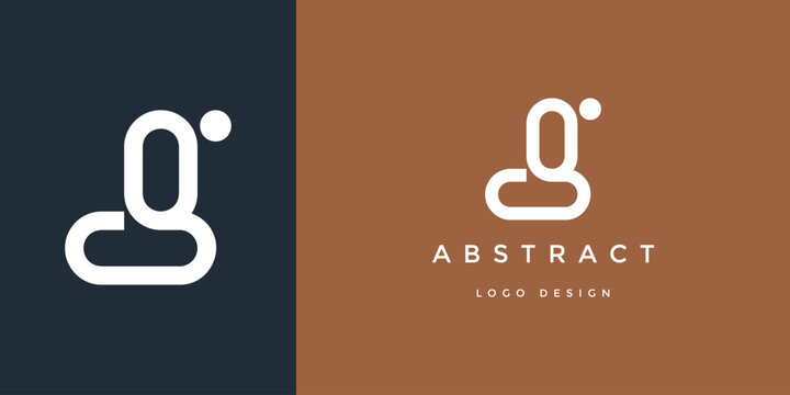 Business corporate Initial Letter G Logo vector icon and design template. White Circle Shape and Premium business logotype.