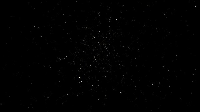 Luxury dark gold glitter background with sparkling dust particles, shining sun lens flare, elegant bokeh light rays and falling stars for christmas new year celebration animation 4K