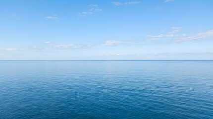 Fototapeta premium Spectacular seascape with soft light of sunset reflection on the sea