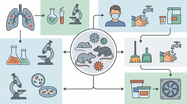 Emerging Disease Surveillance, Hantavirus Outbreak Alert, Rodent Virus Infection, Understanding Health Outbreaks and Disease Prevention