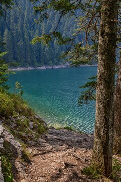 Black lake, Durmitor, Montenegro