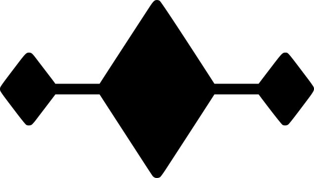 Keyframes solid glyph icon