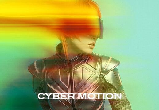 Cyber Motion Photo Effect