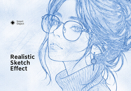 Realistic Sketch Photo Effect