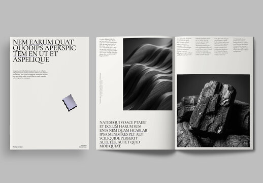 Minimalist Art Book Template